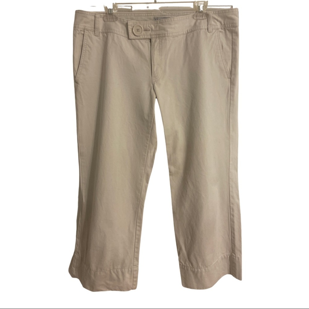 Old Navy Women’s Cropped Khaki Chino Pants Size 14